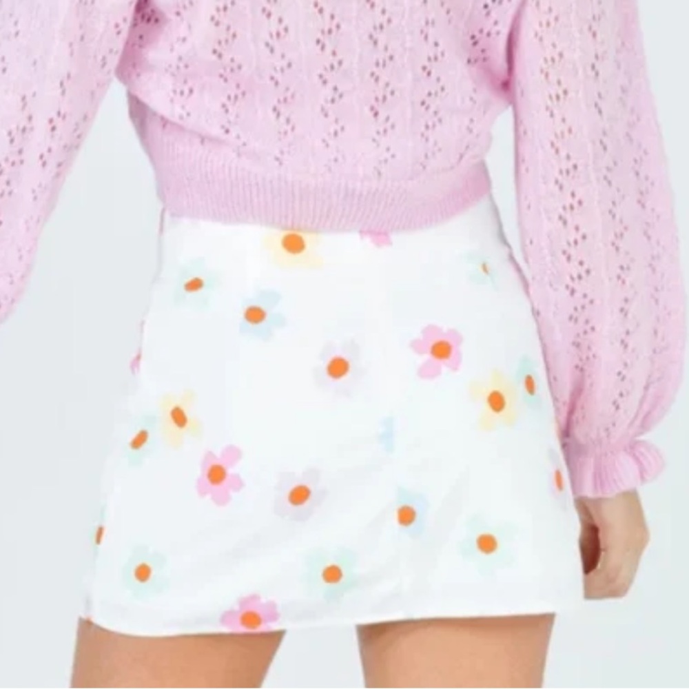 NWOT Princess Polly Mishka Floral Mini Skirt | Size US 4 - Picture 3 of 7